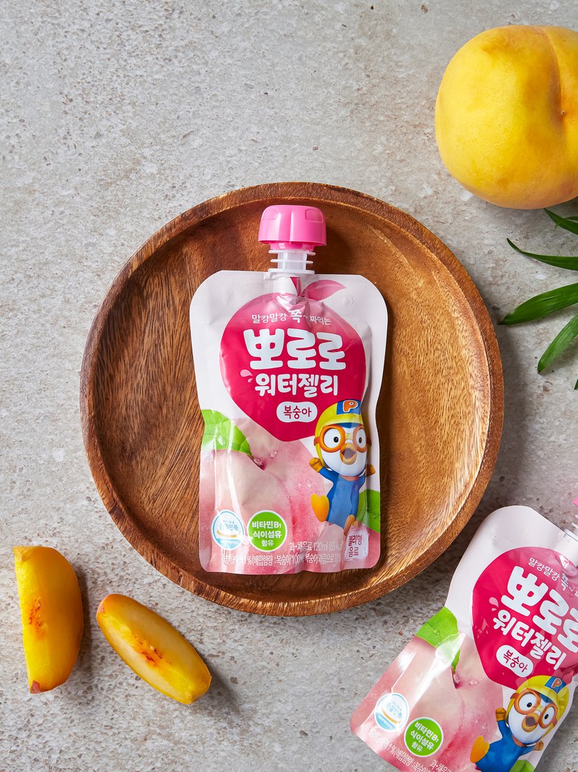 ktown4u.com : [PALDO] Pororo Water Jelly Peach 120ml*1EA